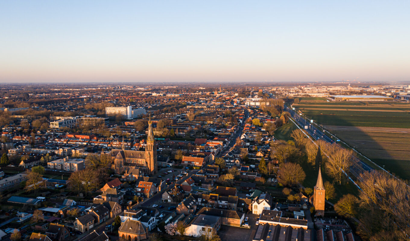 Baardwijk van boven af